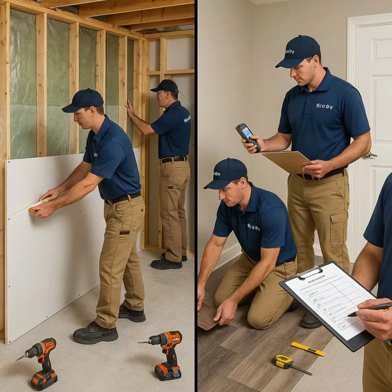 Repairs and Reconstruction process in Tulare County, CA